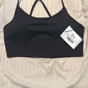 Black Sports Bra